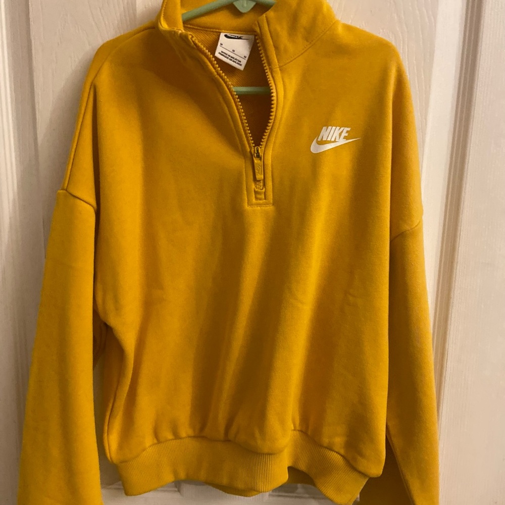 Nike Yellow Kids Sweatshirt